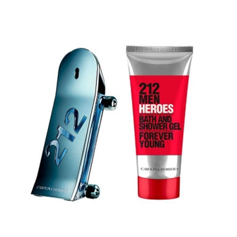 Carolina Herrera Heroes SET (Eau De Toilette 90ml + Shower Gel 100ml)