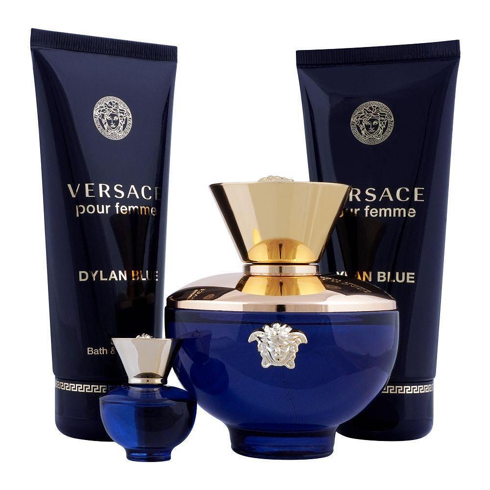 Versace Dylan Blue EDP 100 ml + BL 100 ml + SG 100 ml + EDP 5 ml D